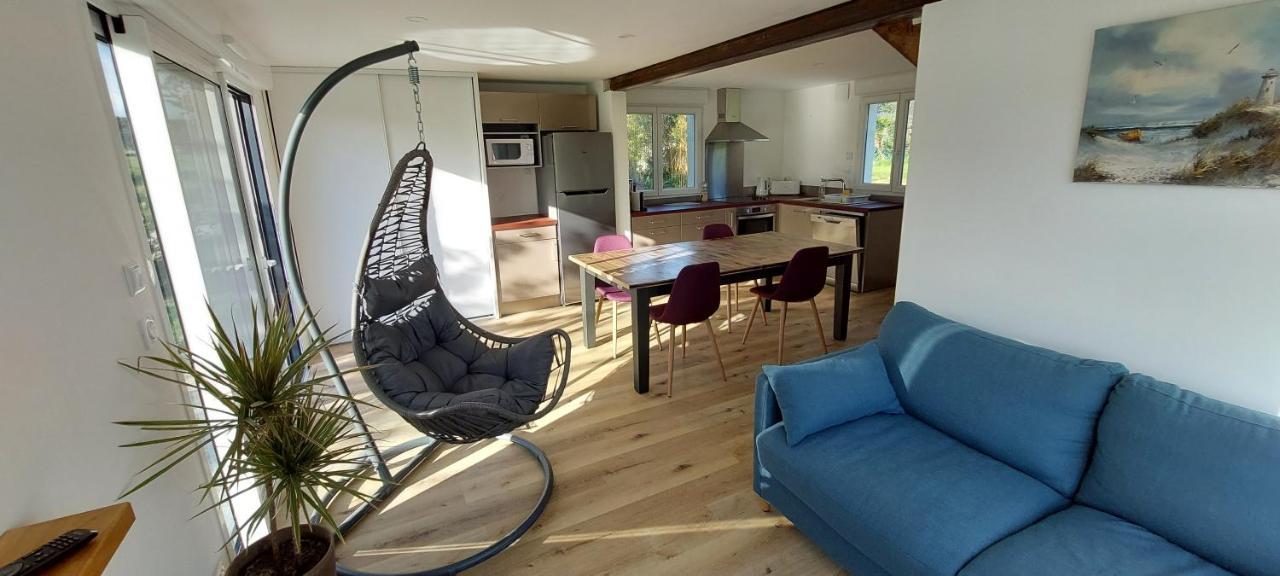 Maison De Vacances 4 Pers Avec Jardin Privatif A 1Km Plage Lines Et 300M De La Mer De Gavres - Ar Pil Jadur Plouhinec  ภายนอก รูปภาพ