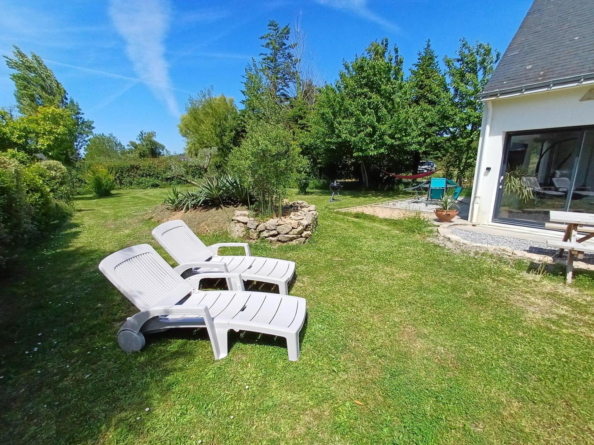 Maison De Vacances 4 Pers Avec Jardin Privatif A 1Km Plage Lines Et 300M De La Mer De Gavres - Ar Pil Jadur Plouhinec  ภายนอก รูปภาพ