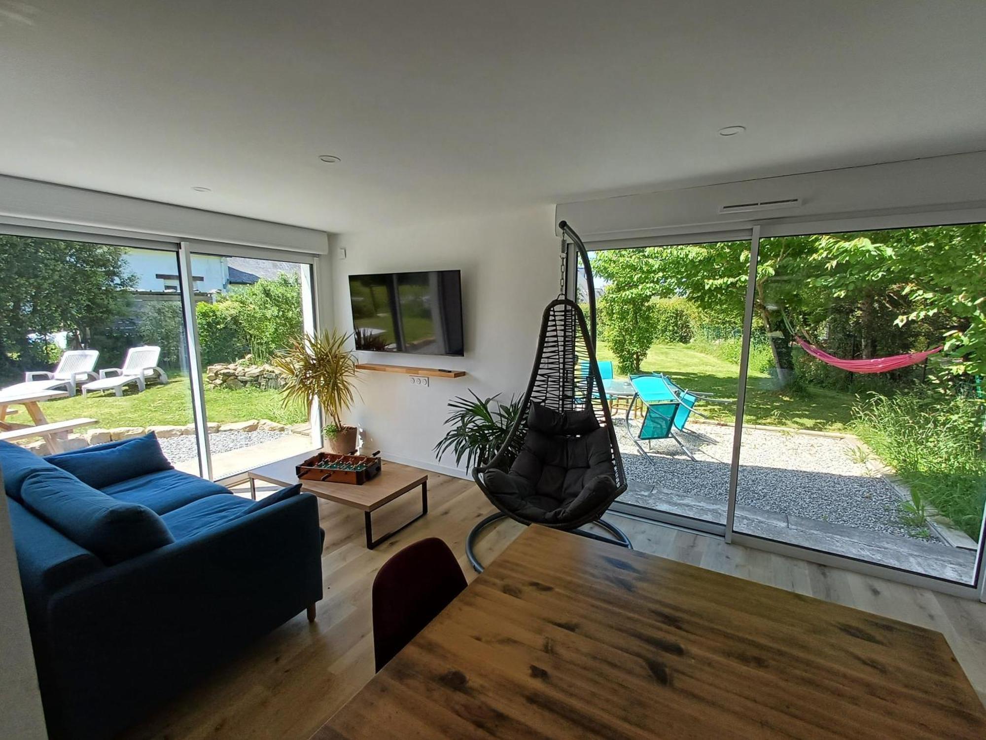 Maison De Vacances 4 Pers Avec Jardin Privatif A 1Km Plage Lines Et 300M De La Mer De Gavres - Ar Pil Jadur Plouhinec  ภายนอก รูปภาพ